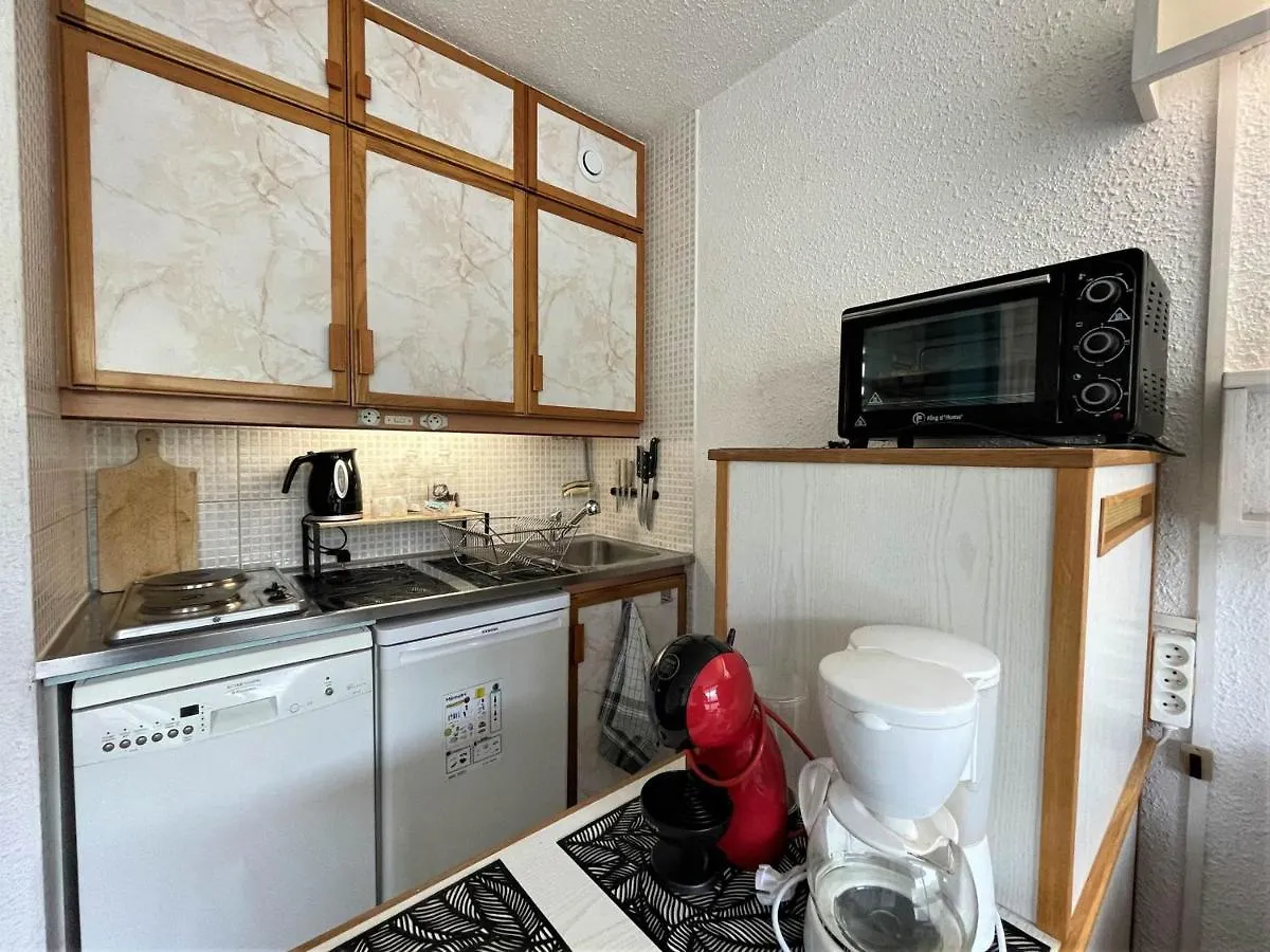 Studio Cosy Au Pied Des Pistes Avec Balcon Ensoleille - Les Menuires - Fr-1-452-383 Saint-Martin-de-Belleville Frankrike